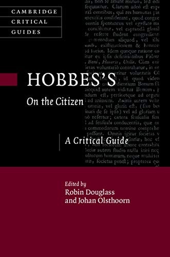Hobbes's On the Citizen A Critical Guide
