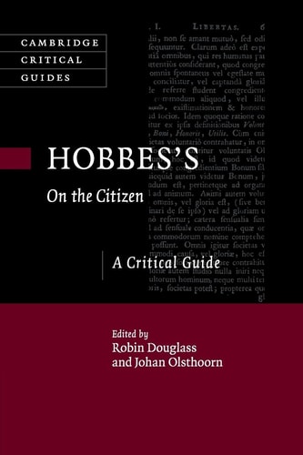 Hobbes's On the Citizen A Critical Guide