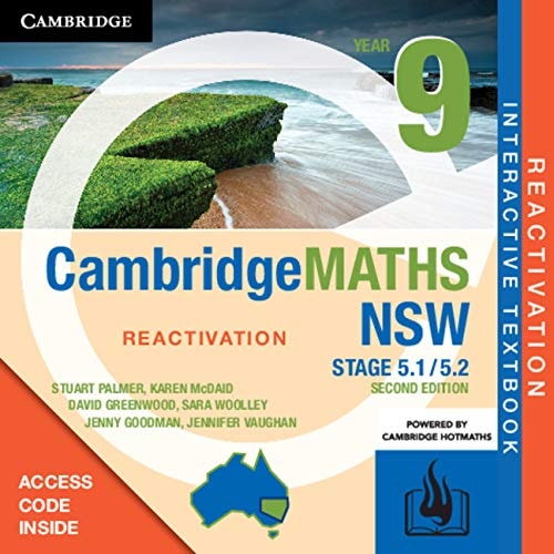 Cambridge Maths Stage 5 NSW Year 9 5.1/5.2 Reactivation (Card)