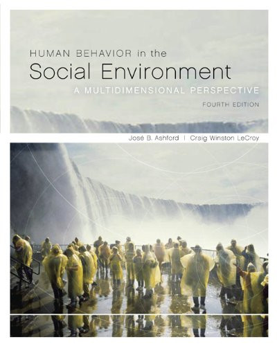 Bundle: Human Behavior in the Social Environment: A Multidimensional Perspective, 4th + WebTutor™ ToolBox for Blackboard Printed Access Card