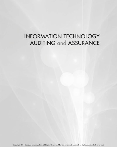 Information Technology Auditing and Assurance