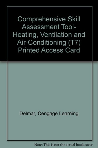 Comprehensive Skill Assessment Tool Heating, Ventilation and Air-conditioning (T7) Printed Access Card