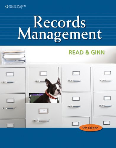 Bundle: Records Management, 9th + Simulation + WebTutor™ ToolBox for WebCT™ Printed Access Card