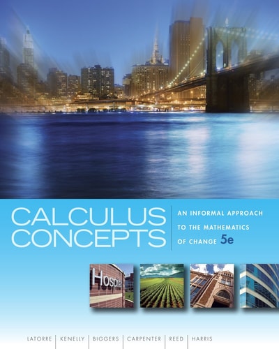 Calculus Concepts + Enhanced WebAssign The Start Smart Guide for Students An Informal Approach to the Mathematics of Change