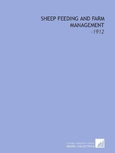 Sheep Feeding and Farm Management