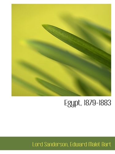 Egypt, 1879-1883