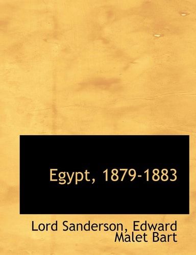 Egypt, 1879-1883