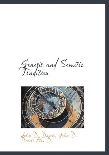 Genesis and Semitic Tradition