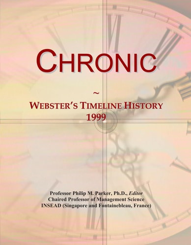 Chronic: Webster's Timeline History, 1999