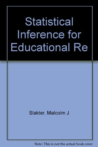 Statistical Inference for Educational Re