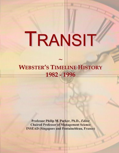 Transit: Webster's Timeline History, 1982 - 1996