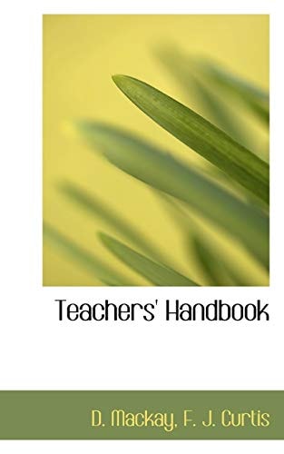 Teachers' Handbook