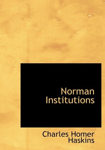 Norman Institutions