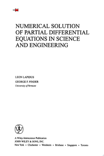 Numerical Solution of Partial Differential Equations in Science and Engineering