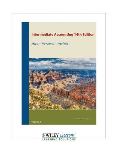 Intermediate Accounting 14th Edition (Intermediate Accouting 14th Edition)