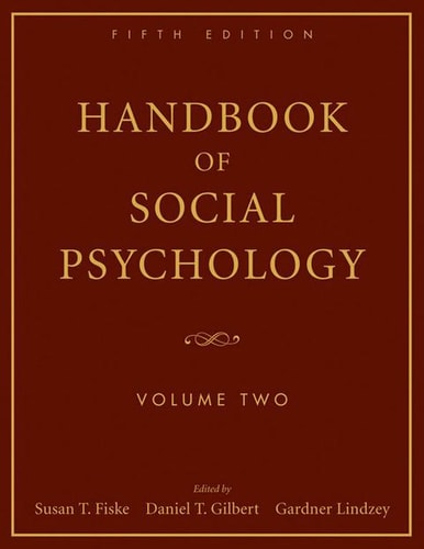 Handbook of Social Psychology, Volume Two