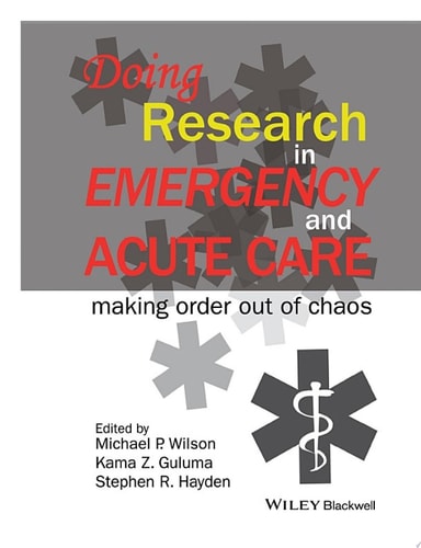 Doing Research in Emergency and Acute Care