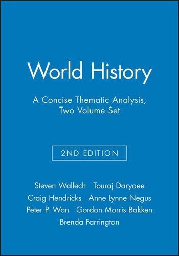 World History A Concise Thematic Analysis, 2 Volume Set