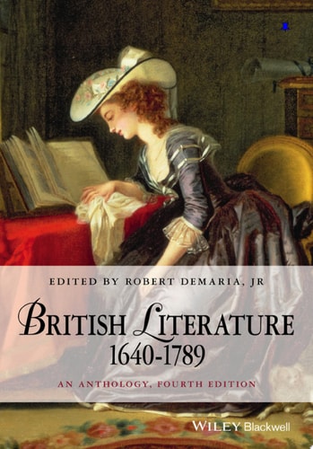 British Literature 1640-1789 An Anthology