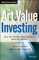 The Art of Value Investing How the World's Best Investors Beat the Market