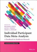 Individual Participant Data Meta-analysis A Handbook for Healthcare Research