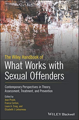 Handbook of What Works with Sexual Offenders
