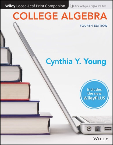 College Algebra, 4e WileyPLUS Card with Loose-leaf Set Multi-Term