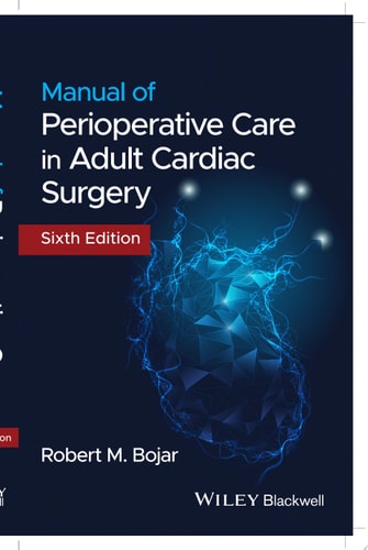 Manual of Perioperative Care in Adult Cardiac Surgery