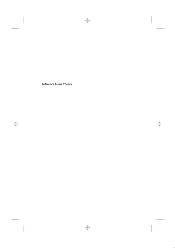 Reference Frame Theory Development and Applications