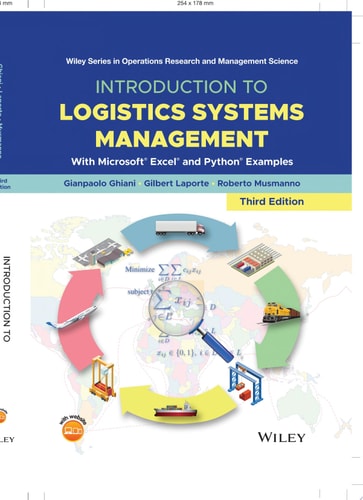 Introduction to Logistics Systems Management: With Microsoft Excel and Python Examples, 3rd Edition