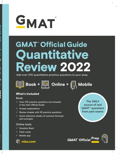 GMAT Official Guide Quantitative Review 2022