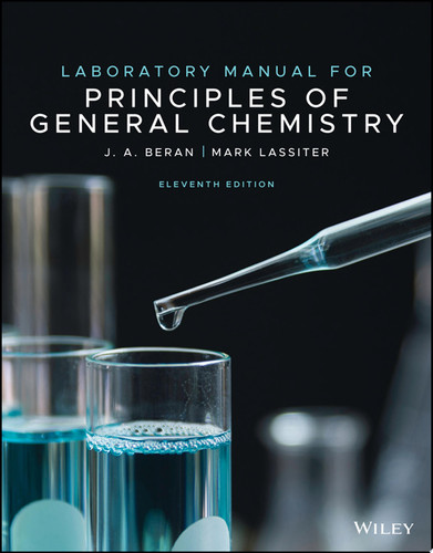 Laboratory Manual for Principles of General Chemistry