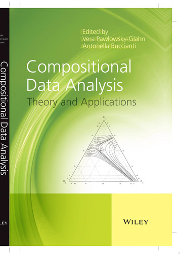 Compositional Data Analysis Theory and Applications