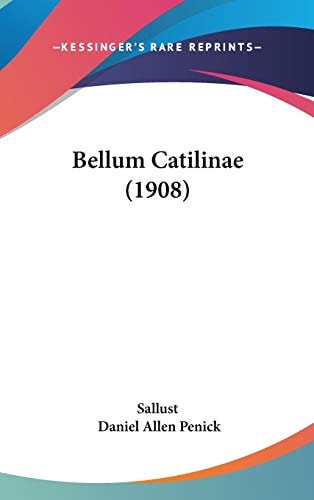 Bellum Catilinae (1908)