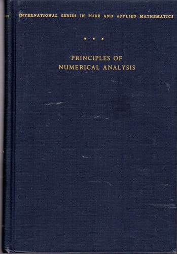 Principles of numerical analysis