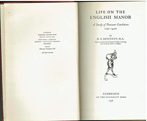Life on the English Manor a Study of Pea