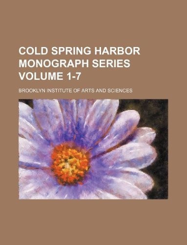 Cold Spring Harbor monograph series Volume 1-7