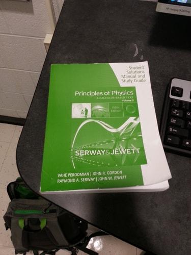 Student Solutions Manual with Study Guide for Serway/Jewett's Principles of Physics: A Calculus-Based Text, Volume 2