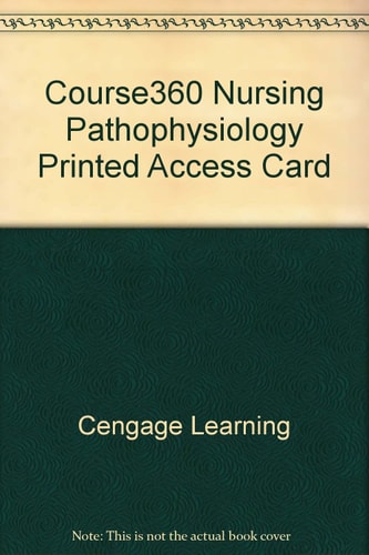Course360 Nursing Pathophysiology Printed Access Card