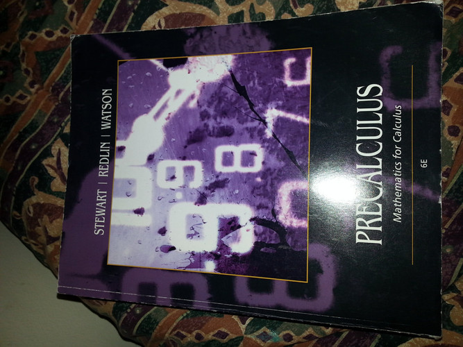 Precalculus: Mathematics for Calculus