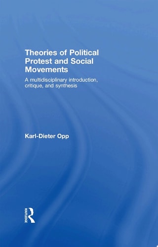 Theories of Political Protest and Social Movements