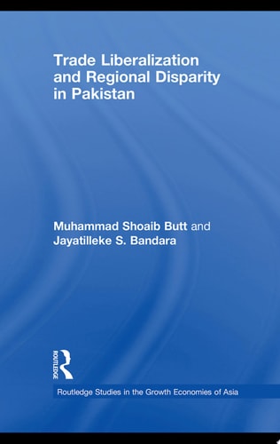 Trade Liberalisation and Regional Disparity in Pakistan
