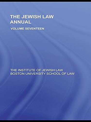 The Jewish Law Annual Volume 17