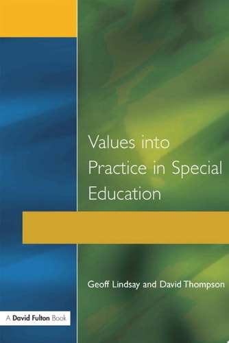 Values into Practice in Special Education