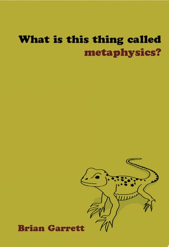 What is this Thing Called Metaphysics?