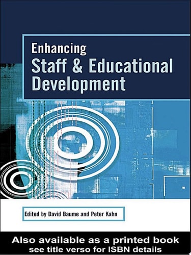 Enhancing Staff and Educational Development