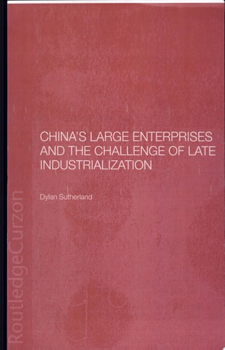 China's Large Enterprises and the Challenge of Late Industrialisation