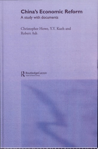 China's Economic Reform