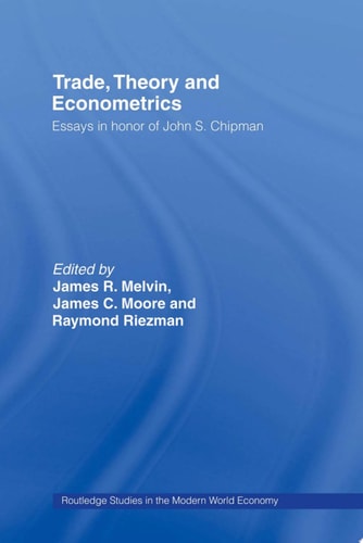 Trade, Theory and Econometrics