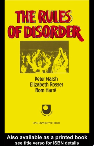 The Rules of Disorder